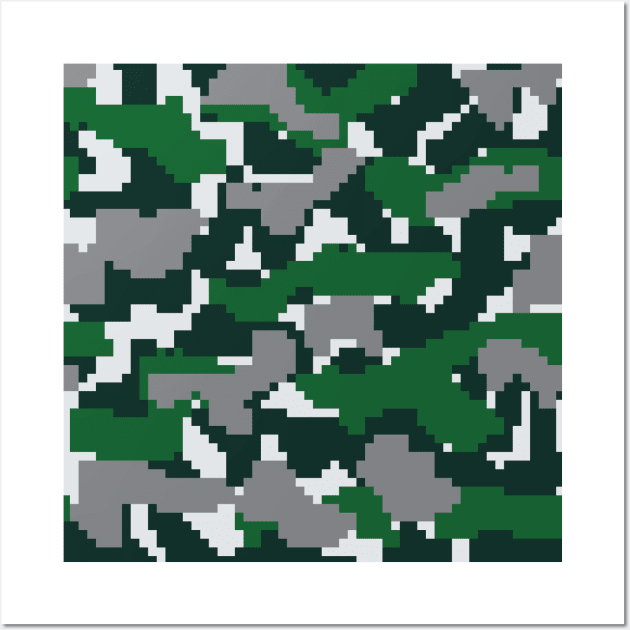 Haus Camouflage - Sly Wall Art by imlying